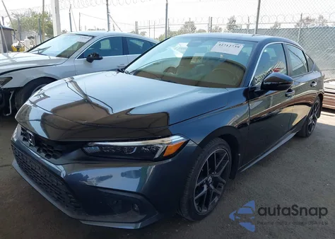 2022 Honda Civic Sport Touring из США, поврежденный, VIN 19XFL1G88NE013032